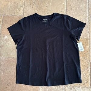 Tommy John Black Short Sleeve Tee